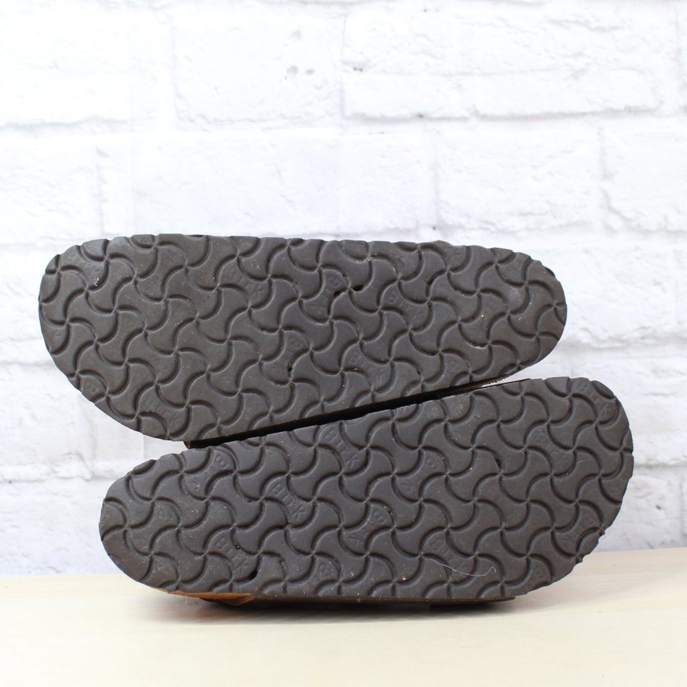 BIRKENSTOCK Milano Brown Leather Ankle Strap Sandals Size L 10 / M 8 - Picture 9 of 9